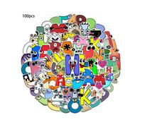 Lore Alphabet 100pcs Poppy Roblox Sticker Waterproof Decor Educational Baby Gift