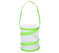 Lore Butterfly Garden Habitat, Foldable Washable Reusable Butterfly Cage for Caterpillars, Up Mesh Enclosure for Butterfly Observation, Green, Small 6.3 X 7.9 Inch