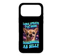 Lore Update I've Been Diagnosed As Silly Chihuahua Funny Dog Case for iPhone 17 Pro Max