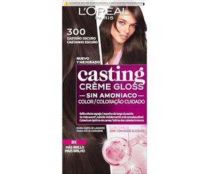 L'óreal 913-83790 Casting Creme Gloss Dye for Hair - 600 gr | Gloss Complex with Glycolic Acid, Gray Coverage, Intense Shine, Up to 28 Washes, Casting Crème Gloss