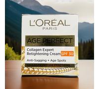 NEW L'Oreal Paris Age Perfect Collagen Expert Day Cream SPF 30, Anti-Sagging + Anti-Age Spots, 50ml