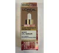 L'Oréal Paris Age Perfect Golden Age Rosy Oil Face Serum, Boosts Skin Radiance & Brightens Complexion [30ml]