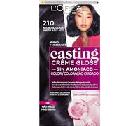LOreal Casting Cream Gloss Hair Coloring - Color: 210 bluish black