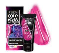 L'Oreal Colorista Hair Makeup Neon Pink Temporary Light Blonde Hair Colour 30ml