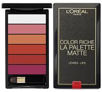 L'Oreal Colour Riche Lips La Bold Matte Palette (6 Individual Shades)