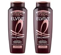 Loreal Elvital Full Resist Strengthening Restorative Shampoo 2 x 300 ml (Pack of 2)