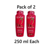 Loreal Elvive Color Vive Shampoo 2 in1 Protettivo 250ml (Pack of 2)