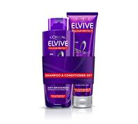 L'Oreal Elvive Colour Protect Anti-Brassiness Purple Shampoo & Conditioner Set (200ml + 150ml)