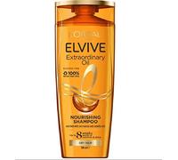 L'Oréal Elvive Extraordinary Oil Shampoo for Dry Hair 400ml Pack of 6 (Packaging May Vary)