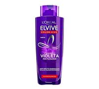 LOreal Paris Anti-Effect Orange Tinting Violet Shampoo, For Colored, Blonde, Bleached or Grey Hair, Elvive Color Vive