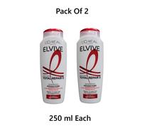 L'Oreal Elvive Total Repair 5 Shampoo Riparatore 250ml (Pack of 2)