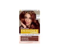 L’Oréal Excellence Permanent Hair Dye Colouring Cream, 100% Grey Coverage, With Pro-Keratin, Ammonia-Free, Universal Nudes, 5UR Red