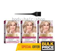 L'Oréal Excellence 9.1 Very Light Ash Blonde Luminous Hair Color Cream 3-Pack