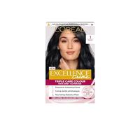 L'Oréal Paris Excellence Crème Permanent Hair Dye (Various Shades) - 1 Natural Darkest Black