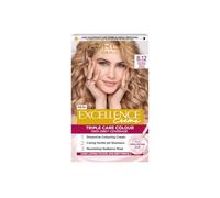 L'Oréal Excellence Créme 8.12 Natural Frosted Beige Blonde: 100% Grey Coverage, Hyaluronic Acid for 10x Nourished, 2x Shinier Hair. Achieve a cool, luminous frosted beige blonde.