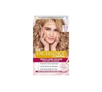 L'Oréal Excellence Créme 8.12 Natural Frosted Beige Blonde: 100% Grey Coverage, Hyaluronic Acid for 10x Nourished, 2x Shinier Hair. Achieve a cool, luminous frosted beige blonde.