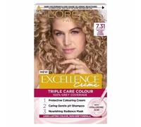L'Oreal Excellence Creme Triple Care Colour 7.31 Natural Dark Caramel Blonde