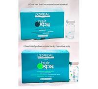 L'Oreal Hair Spa Hydrating Concentrate For Dry And Sensitive Scalp- Pack Of 6 Ampules (8mlx6) 48 ML