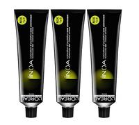 Loreal INOA 9.12 Very Light Blonde Hair Dye, Irise Hi-Resist Ash, Ammonia Free, 3 Pack of 2 Fl Oz