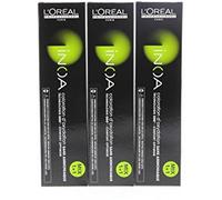 L'ORÉAL Inoa Coloration 60ml No. 2 Brown Pack of 3 (Vegan, Ammonia Free)