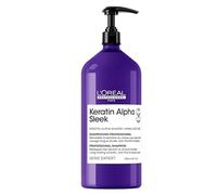 L'Oréal Keratin Alpha Sleek Professional Shampoo 1500ml (Frizz Control)