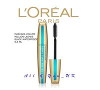 Loreal L'Oreal Mascara VOLUME MILLION LASHES BLACK WATERPROOF
