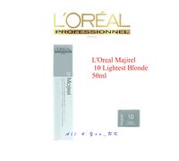 Loreal L'Oreal Professional Majirel 10 Lightest Blonde 50ml