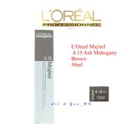 Loreal L'Oreal Professional Majirel 4.15 Ash Mahogany Brown 50ml