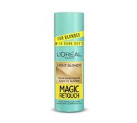 L'Oréal Magic Retouch Dark Roots, Instant Root Concealer Spray for Blondes with Dark Roots, Home, Salon Hair Dye or Hair Colour, Shade: Medium to Dark Blonde 75ml