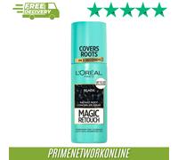 L'Oréal Magic Retouch Instant Root Touch Up, 75 ml, Black