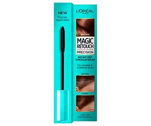 Loreal Magic Retouch Precision Brush Hair Dye Brown to Medium Brown 8ml