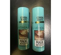 L'Oréal Magic Retouch Women's Instant Root Touch Up Spray, Dark Blonde 2 X 75ml