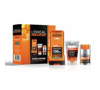 L'Oreal Paris Men Expert Alive & Kicking 3 Piece Gift Set For Him, One Colour, Men One Colour