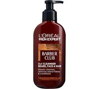 L'Oreal Men Expert Barber Club 3-in-1 Beard, Hair & Face Wash, 200ml