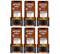 L'Oréal Men Expert Barber Club Body, Hair & Beard Wash 6x300ml