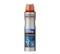 L’Oréal Men Expert Fresh Extreme XXL Anti-Perspirant Deodrant Spray, 48H Ultra-Absorbent Dry Effect, Instant Ice-Cool Sensation, Fresh For Longer, Alcohol-Free, 300ml