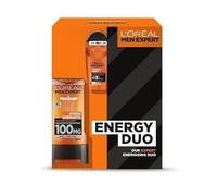 L'Oreal Men Expert Energy Duo Gift Set - 1x Hydra Energetic Shower Gel, 1x Thermic Resist Anti-Perspirant Roll On Deodrant