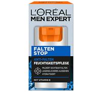 L'Oréal Men Expert Face Care Against Wrinkles for Men, Anti-Ageing Moisturiser Against Skin Aging and Dark Circles, Face Cream for Men with Vitamin E, Wrinkle Stop, 1 x 50 ml