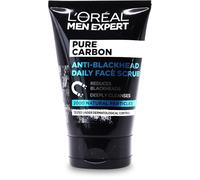 L'Oreal Men Expert Pure Charcoal Anti-Blackhead Daily Face Scrub 100ml