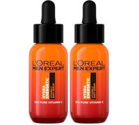 L'Oréal Men Expert Hydra Energetic, 10% Pure Vitamin C Shot Serum, For Brighter, Smoother and Refreshed Skin, 30ml (Pack of 2)