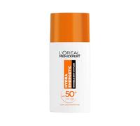 L'Oréal Men Expert Hydra Energetic Daily SPF50+ Invisible Fluid, UV Protection & Skin Revitalisation, With Vitamin C Antioxidant, 50ml