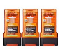 L'Oreal Men Expert Hydra Energetic Wake up Effect Taurine Shower 300ml PACK OF 3