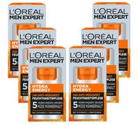 Loreal Men Expert Hydra Energy 6x 50ml Anti Fatigue 24h Moisturizer