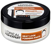 L'Oréal Men Expert InvisiControl Neat Look Forming Paste, for Nourished & Natural Styles, Can be Modelled as You Like Without Gluing, 150 ml