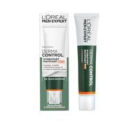 L'Oréal Men Expert - Matifying Moisturizer SPF30 - Care with UV Protection - Rebalances Oily Areas of Skin - Enriched with Niacinamide - Derma Control - 40 ml