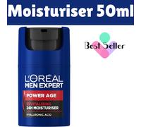 L'Oreal Men Expert Power Age Multi-Action Serum & Moisturise For Dry & Dull Skin