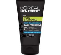 L'Oreal Men Expert Pure Charcoal Anti-Blackhead Daily Face Scrub 100ml