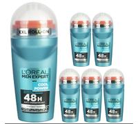 L'oreal Men Expert Roll On Antiperspirant Cool Power 50ml x 6