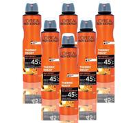 L'Oréal Men Expert Thermic Resist 48 Hrs Anti-Perspirant Deodorant for Men, 250 ml, Pack of 6, Bulk Buy