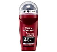 L'Oreal Men Expert Ultimate Control Roll-On 48H Protection Against Various Types of Sweat, Alcohol (6 x 50 ml)